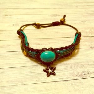 Braided Bracelet w/ Charm